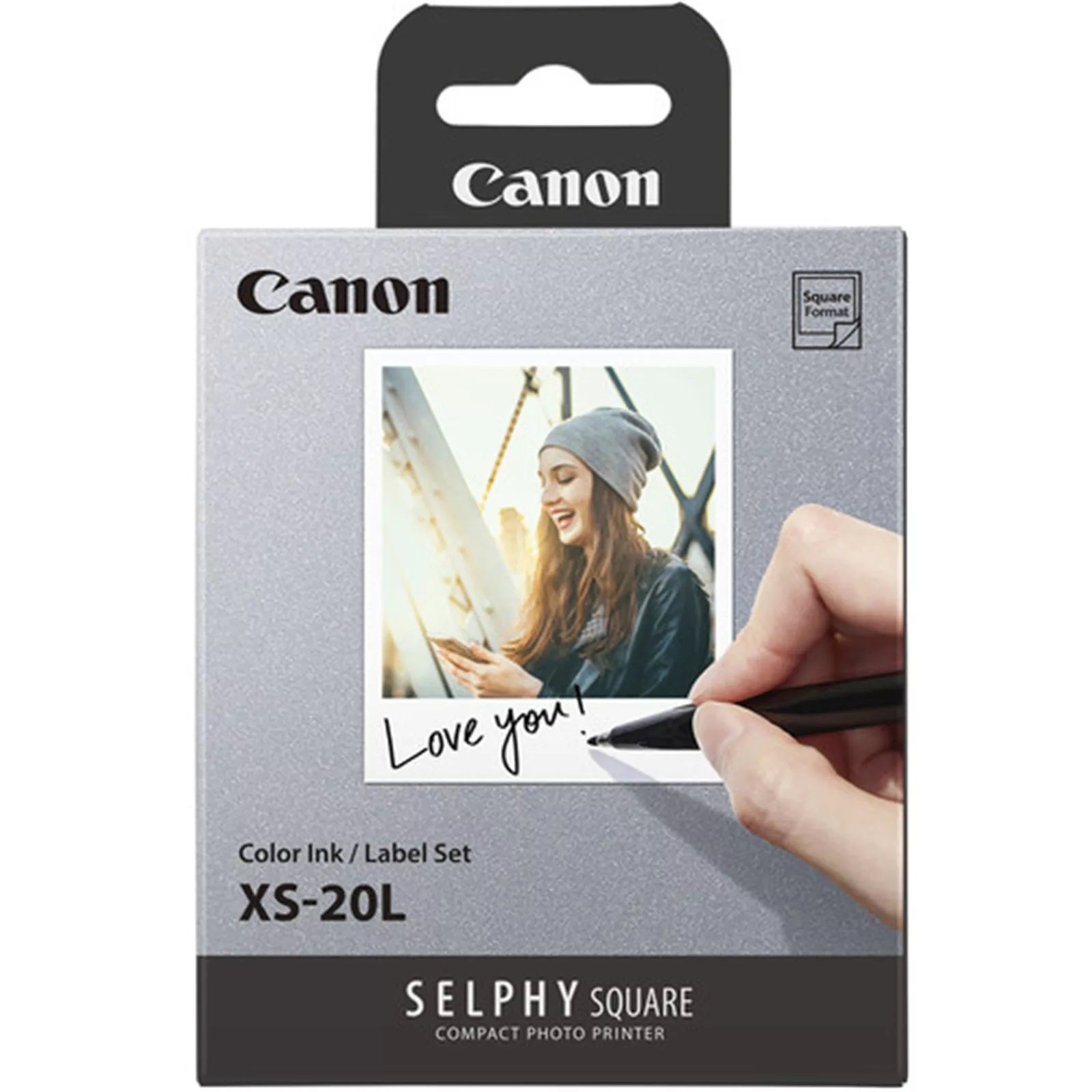 Canon Selphy XS-20L Photo Paper + Ink 20 Pack