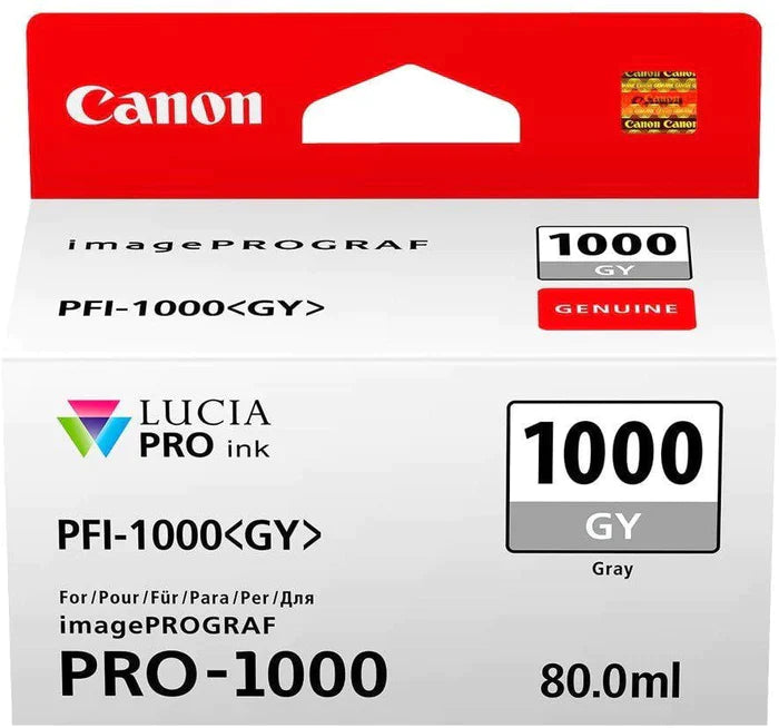 PFI-1000GY Canon Grey Ink Tank