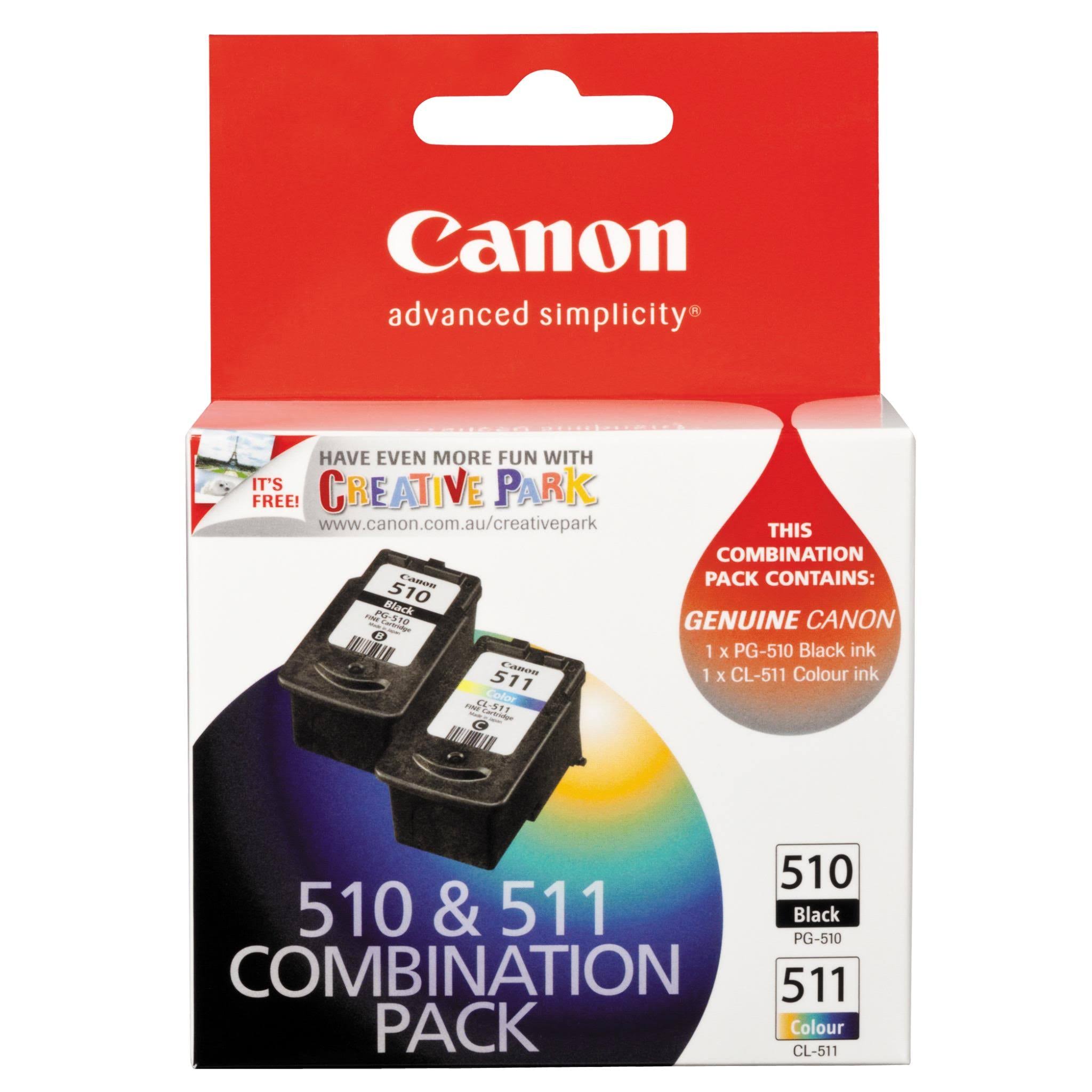 PG-510 / CL-511 Canon Combination Pack