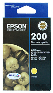 200 Epson Std Capacity Yellow Ink Cartridge