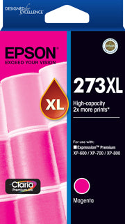 273XL Epson High Capacity Magenta Ink Cartridge