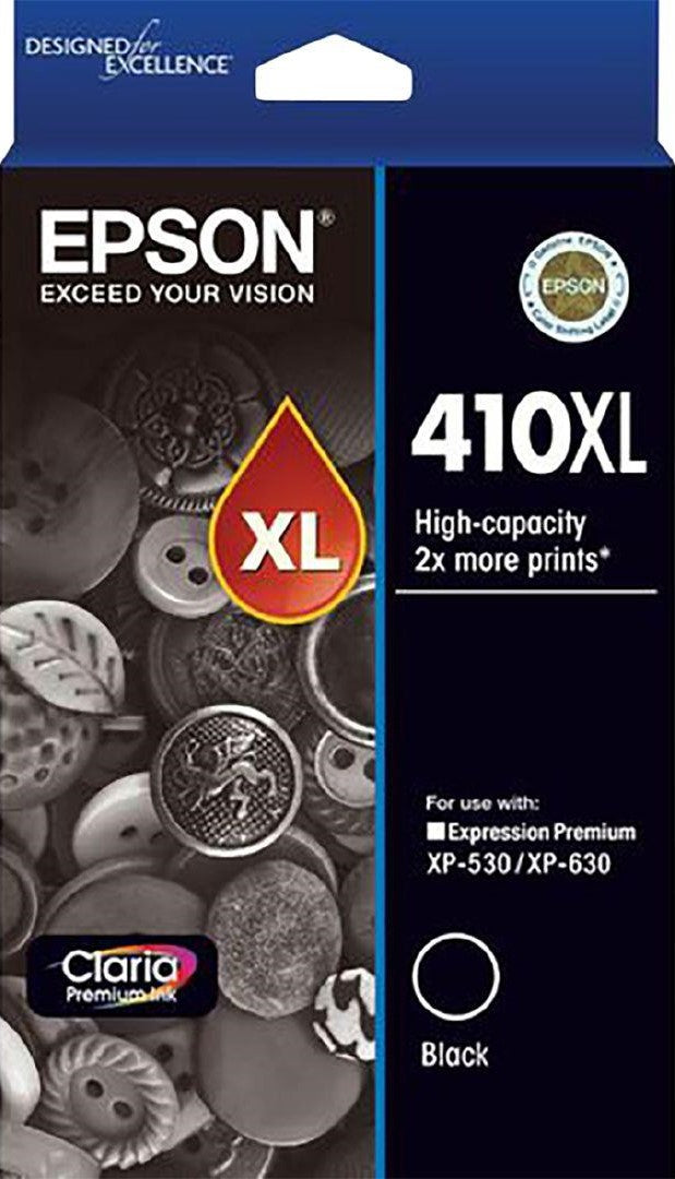 410XL Epson High Capacity Black Ink Cartridge