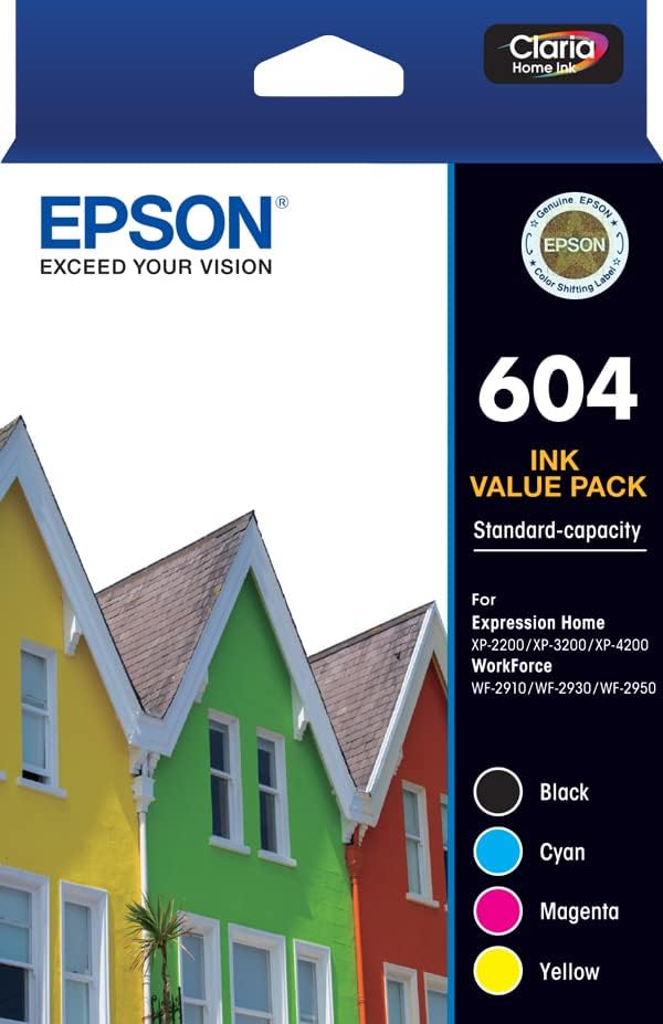 Genuine 604 Epson Standard Value Pack