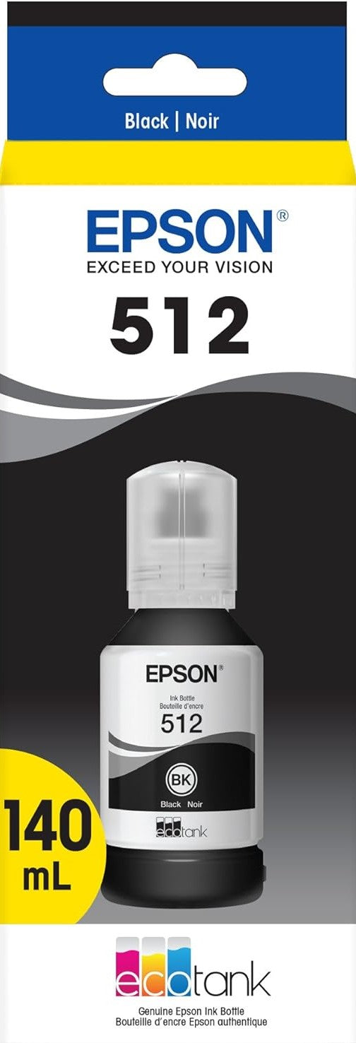 T512 Epson Black Ink bottle