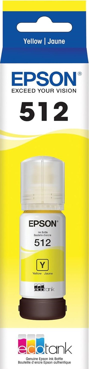 T512 Epson Yellow Ink Bottle