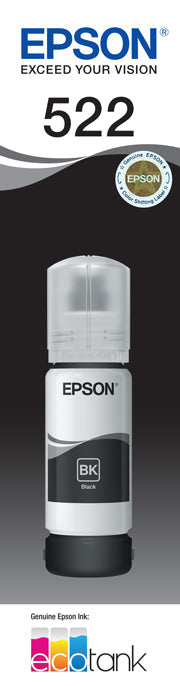 T522 Epson Black Ink Bottle
