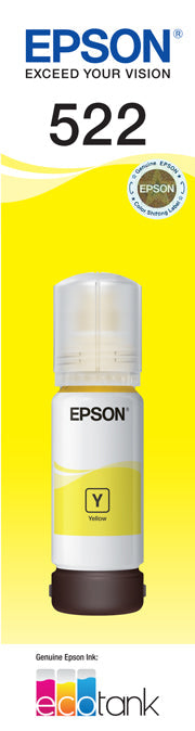 T522 Epson Yellow Ink Bottle