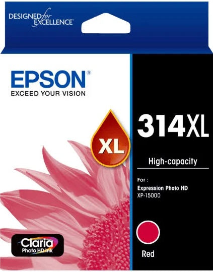 314XL Epson High Capacity Red Ink Cartridge
