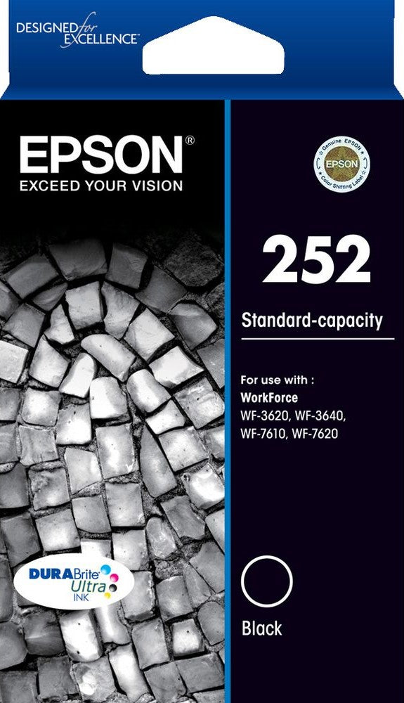 252 Epson Black Ink Cartridge