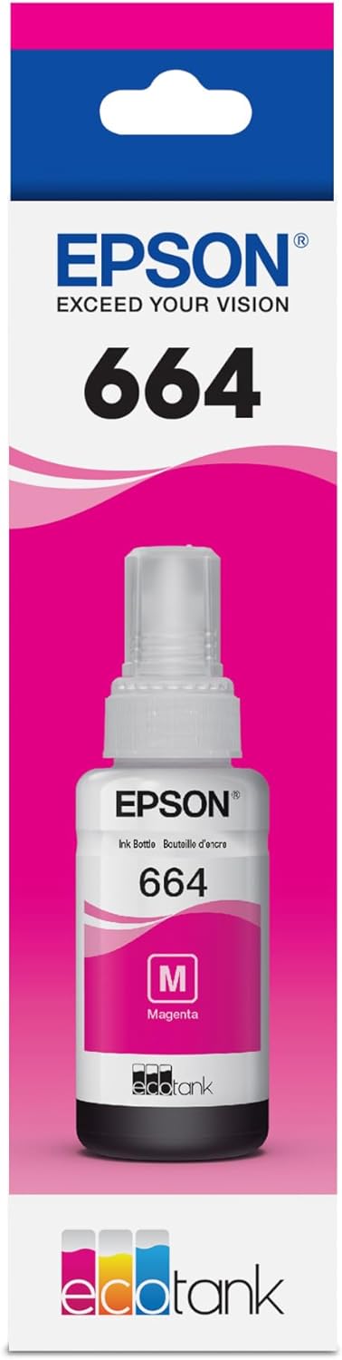 T664 Epson Magenta Ink Bottle