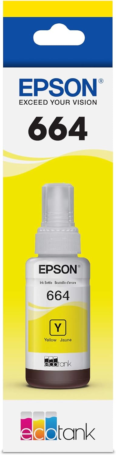 Epson T664 - Yellow ink bottle