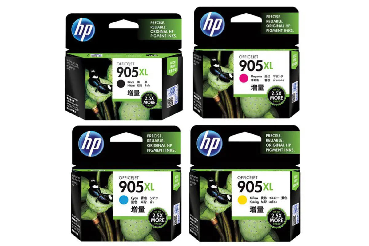 905XL HP High Capacity Set of 4 Inks (BK/C/M/Y)