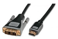 HDMI Cable DVI-D Male - HDMI - 2m