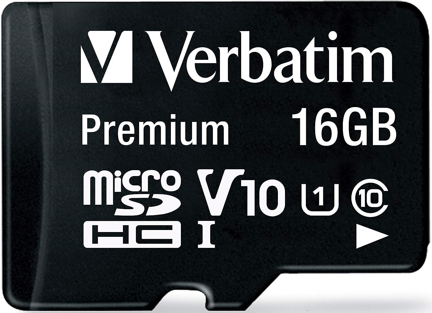 Verbatim Premium microSDHC Class 10 UHS-I Card 16GB with Adapter