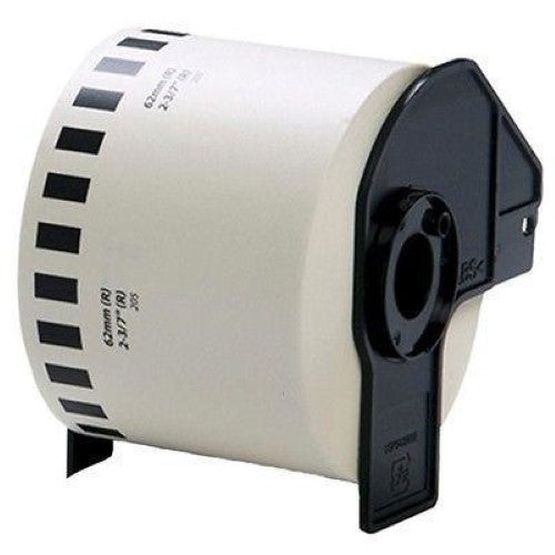 DK22205 Compatible 62mm Continuous Paper Tape for Brother