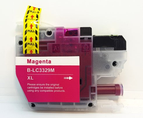 LC3329XLM Compatible High Yield Magenta Ink for Brother