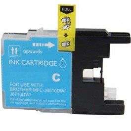 LC77XLC High Capacity Compatible Cyan Cartridge for Brother