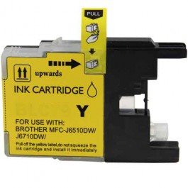 LC77XLY High Capacity Compatible Yellow Cartridge for Brother