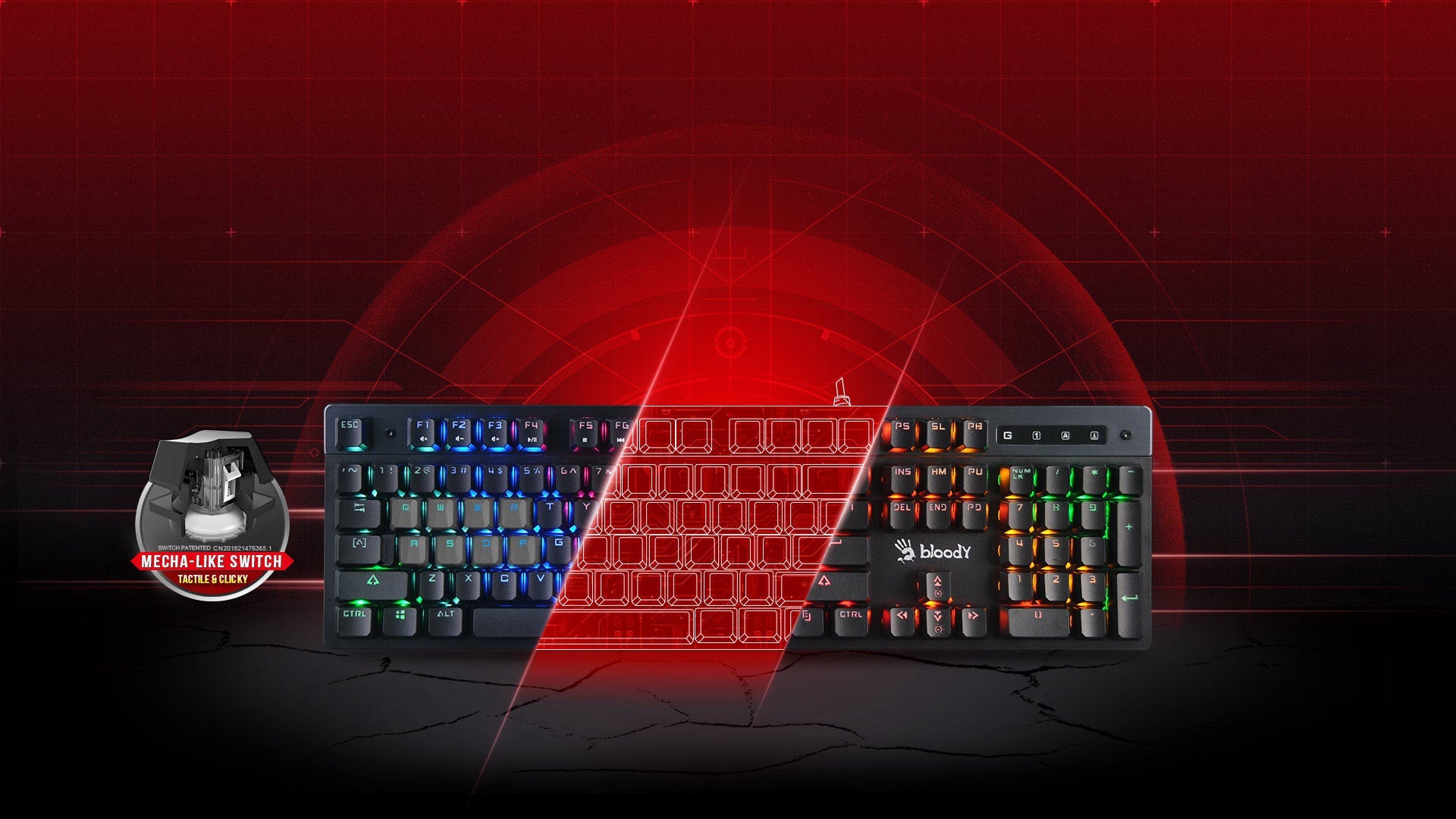 Bloody B500N Gaming Keyboard