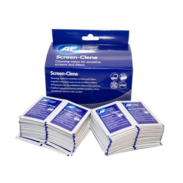 AF Screen-Clene Sachet Box of 100
