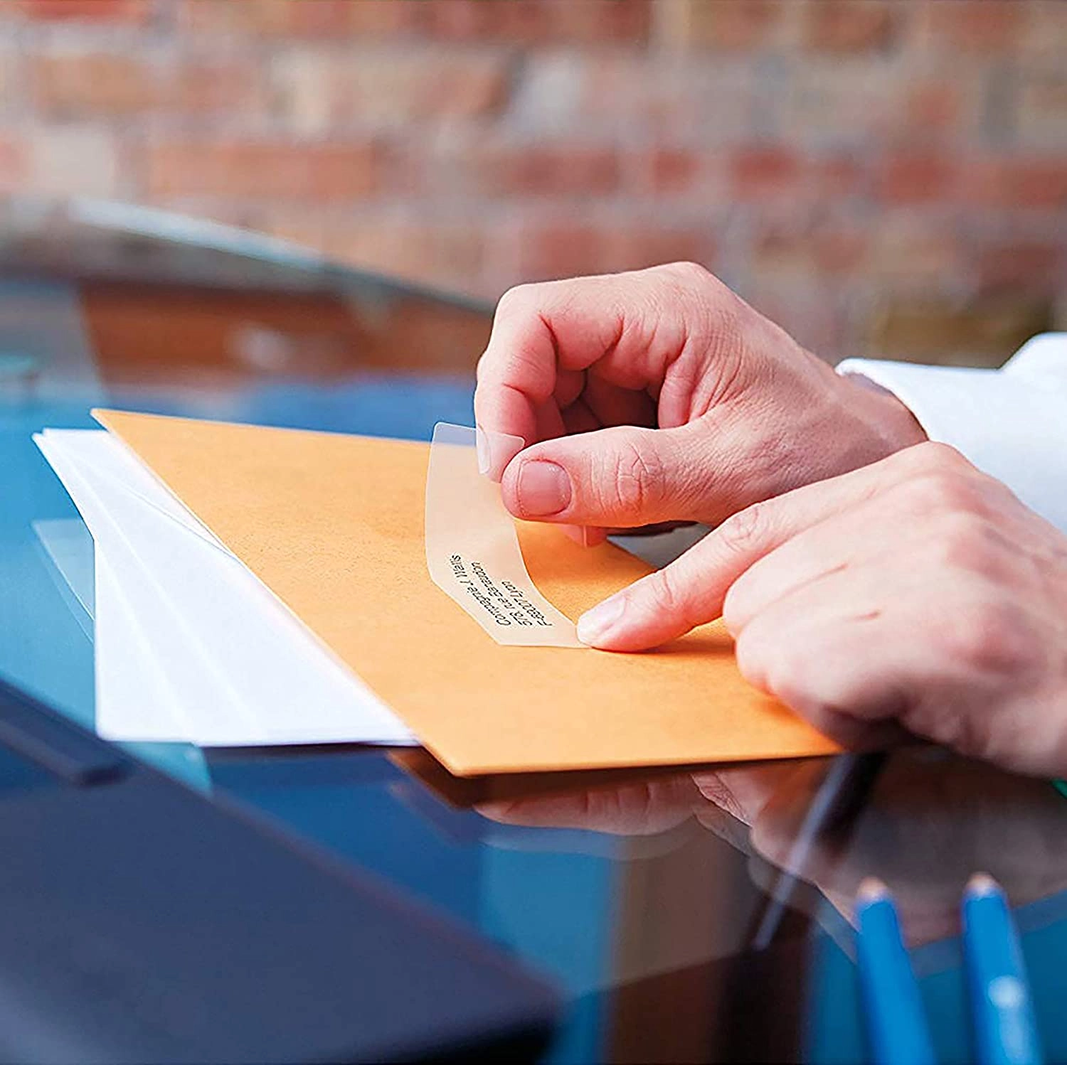 S0722410 Dymo LW 36mm x 89mm Transparent Plastic Roll (99013)