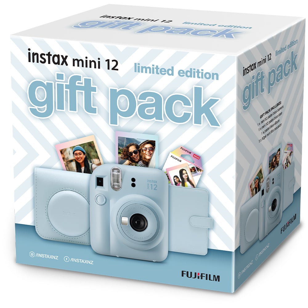 TechWarehouse Instax mini 12 Blue Limited Edition Gift Pack Fujifilm