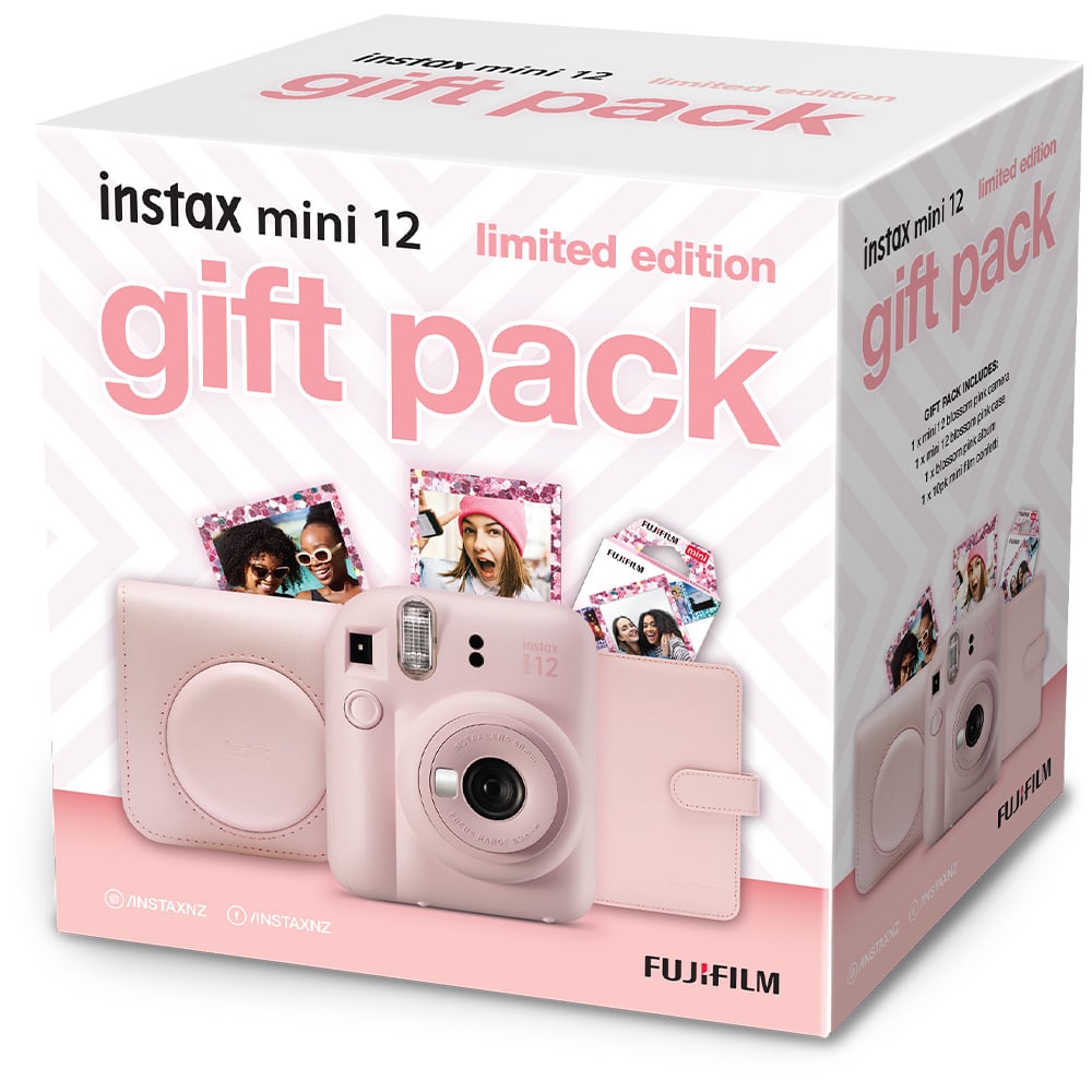 TechWarehouse Instax mini 12 Pink Limited Edition Gift Pack Fujifilm
