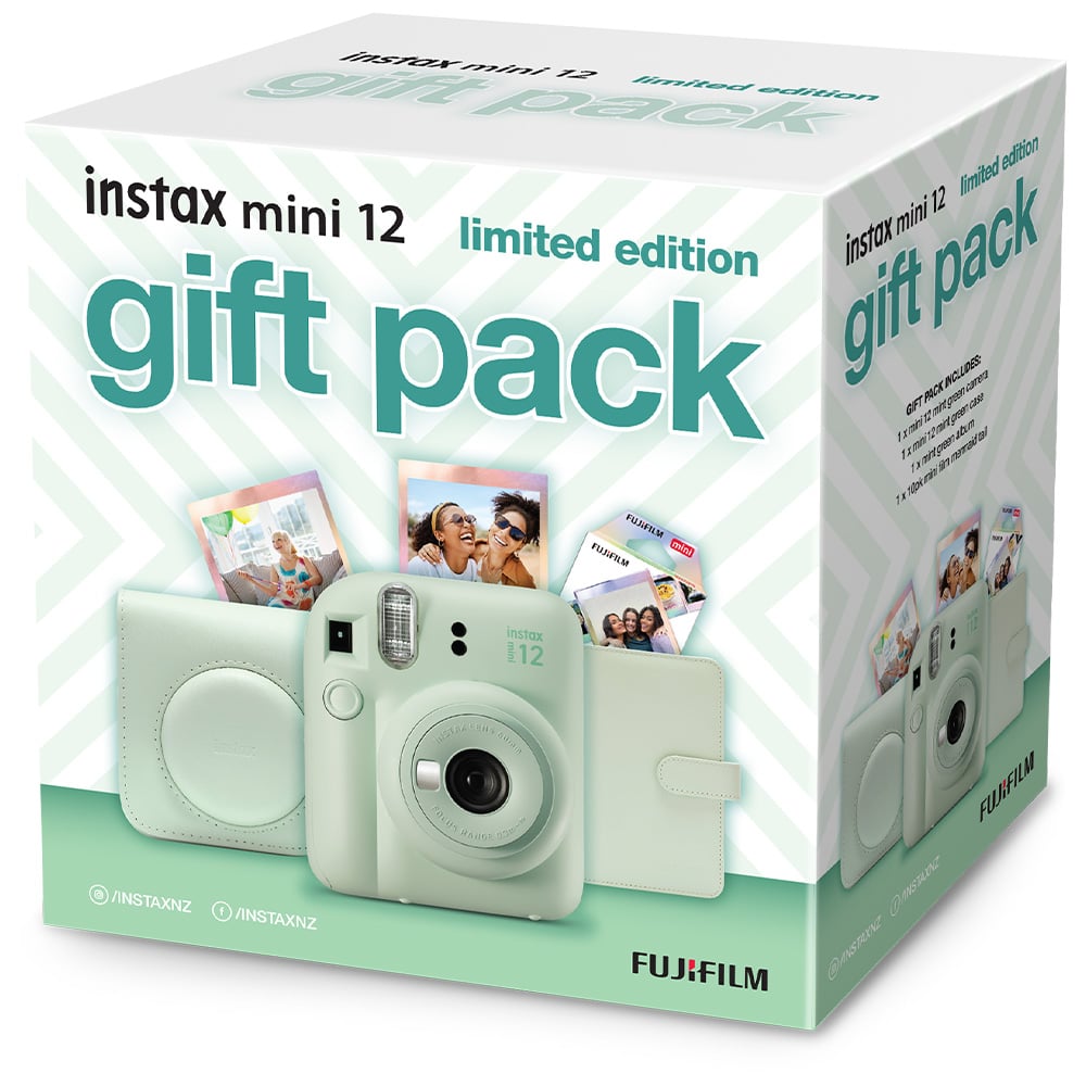 TechWarehouse Instax mini 12 Green Limited Edition Gift Pack Fujifilm