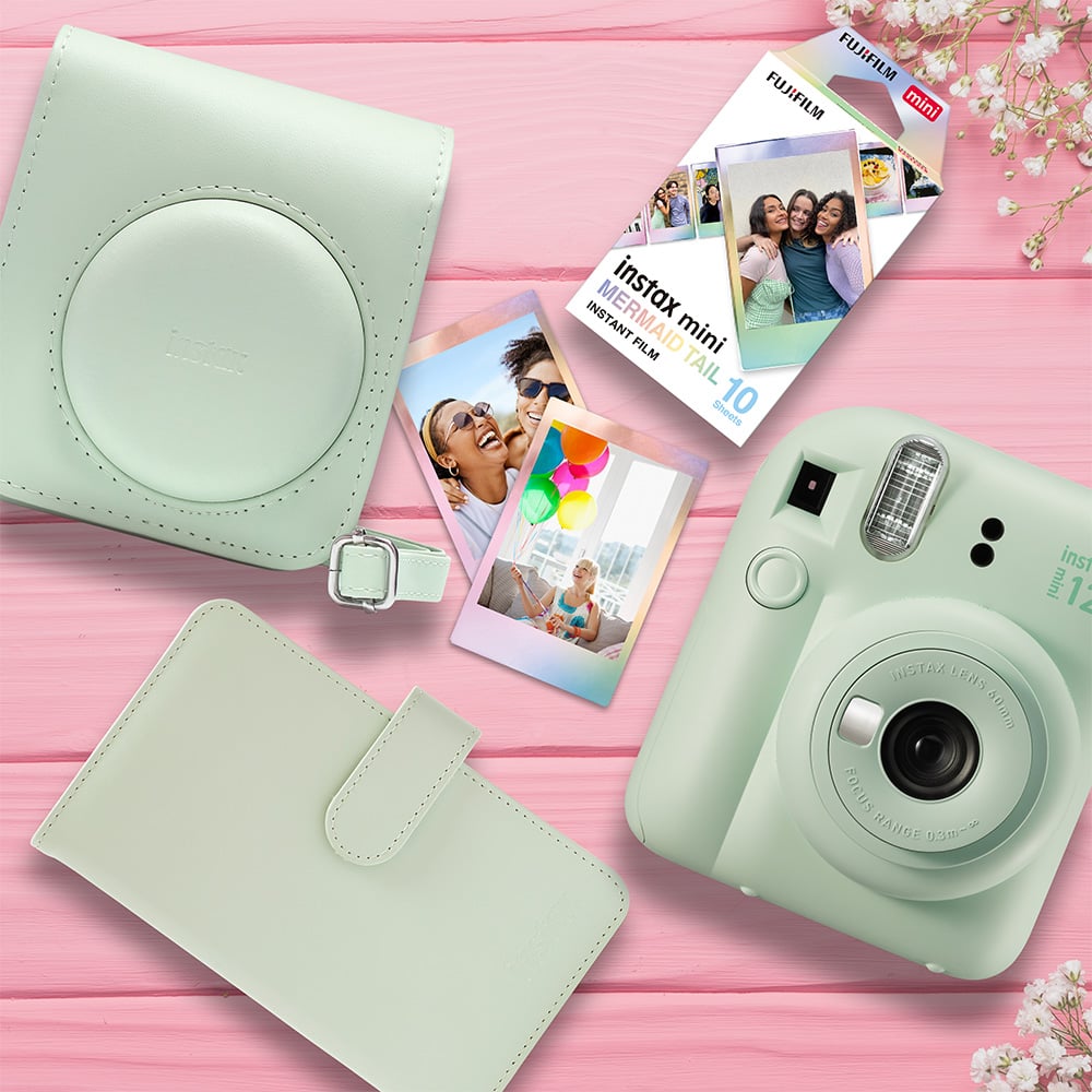 Instax mini 12 Green Limited Edition Gift Pack