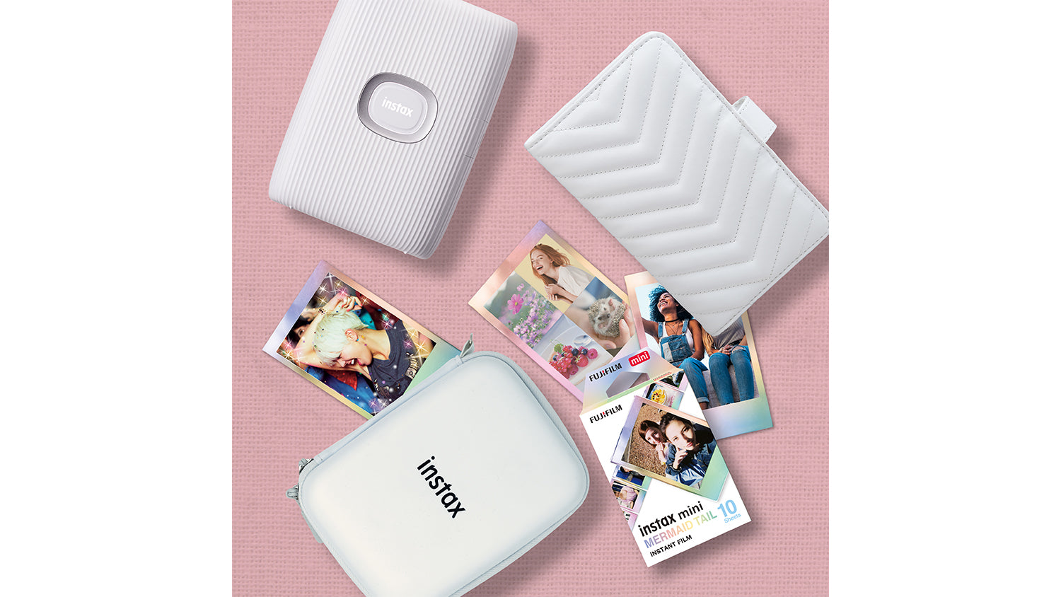 Instax mini Link 2 White Limited Edition Gift Pack