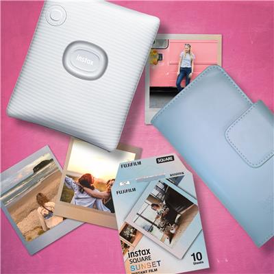 Instax Square Link White Limited Edition Gift Pack