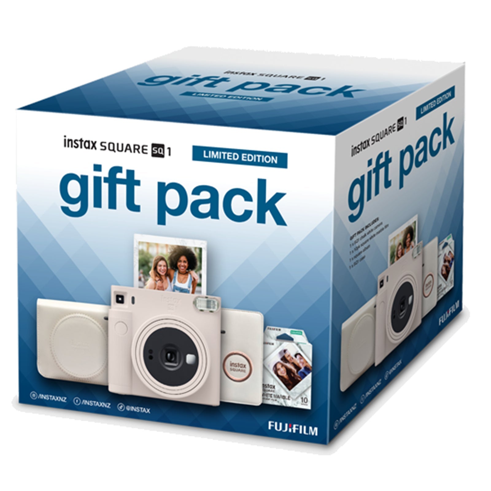 TechWarehouse Instax SQ1 White Chalk Limited Edition Gift Pack Fujifilm