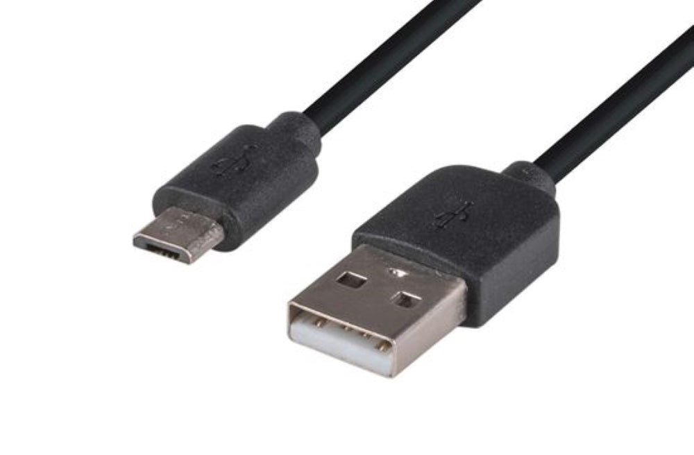 2m USB 2.0 USB-A Micro-B Male To USB-A Male Cable