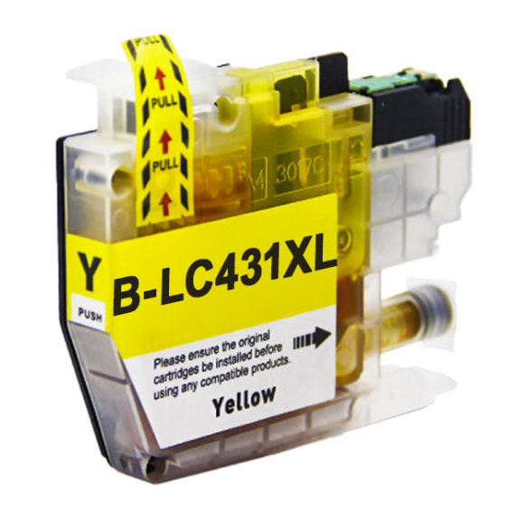 LC431XLY Compatible High Yield Yellow Ink Cartridge