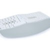 Kinesis mWave Mechanical Keyboard White - Wired & Wireless Bluetooth for Mac