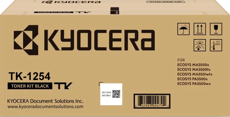 Kyocera TK1254 Black Toner