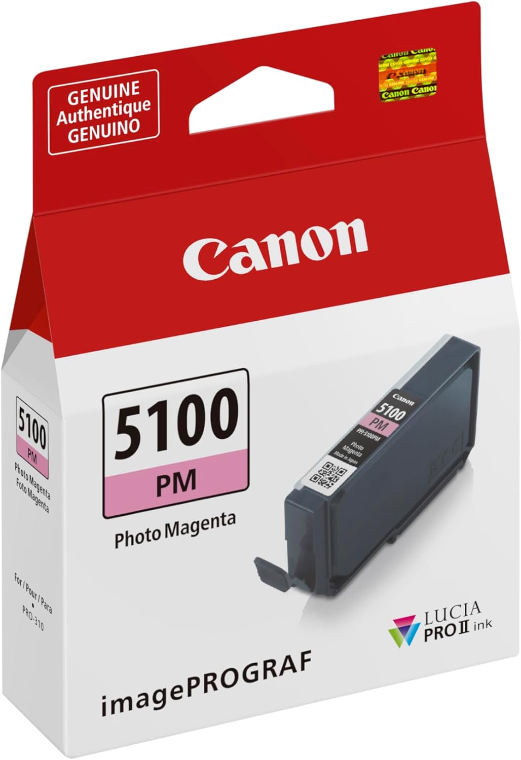 PFI-5100PM Canon Photo Magenta Ink Tank