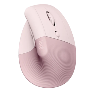 Logitech Lift Vertical Ergonomic Mouse Wireless - Rose