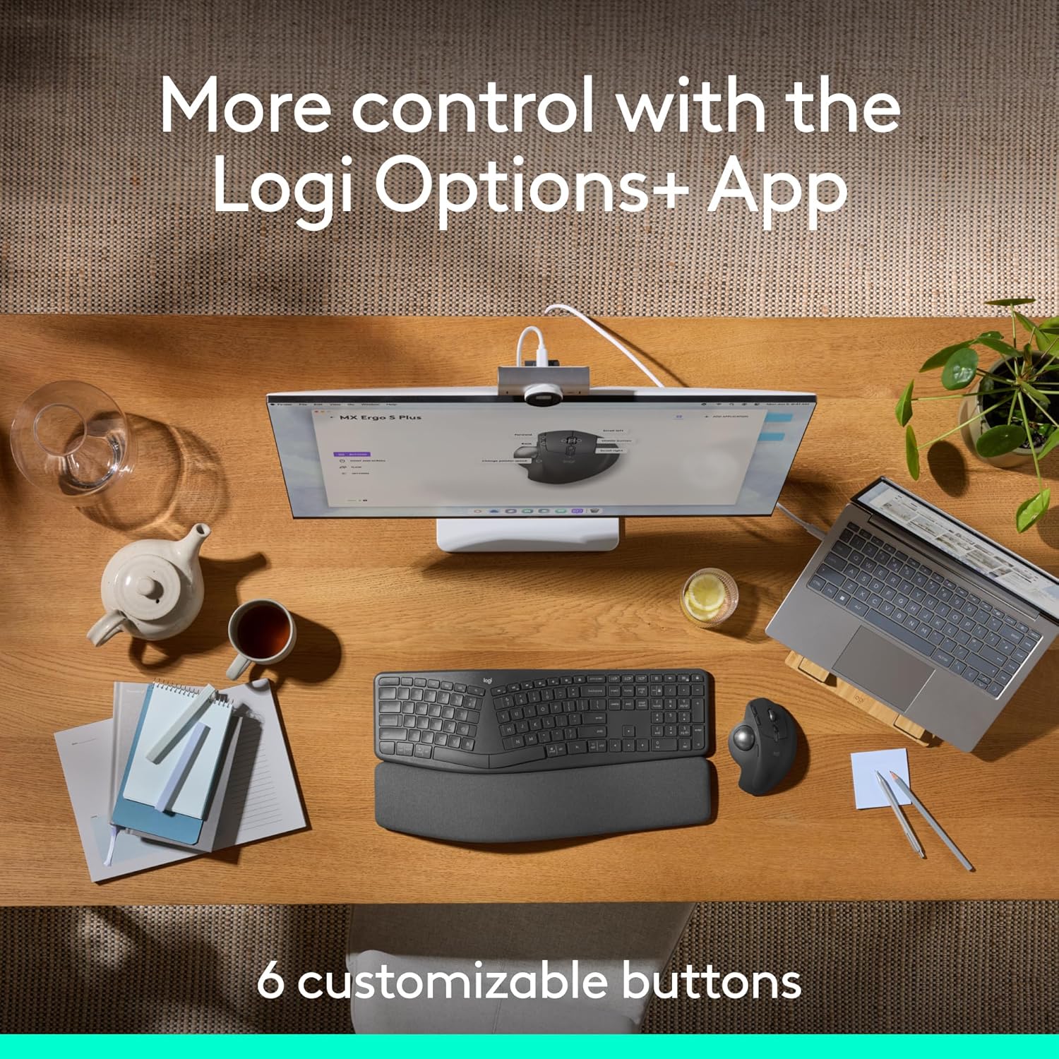 Logitech MX Ergo S Wireless Trackball