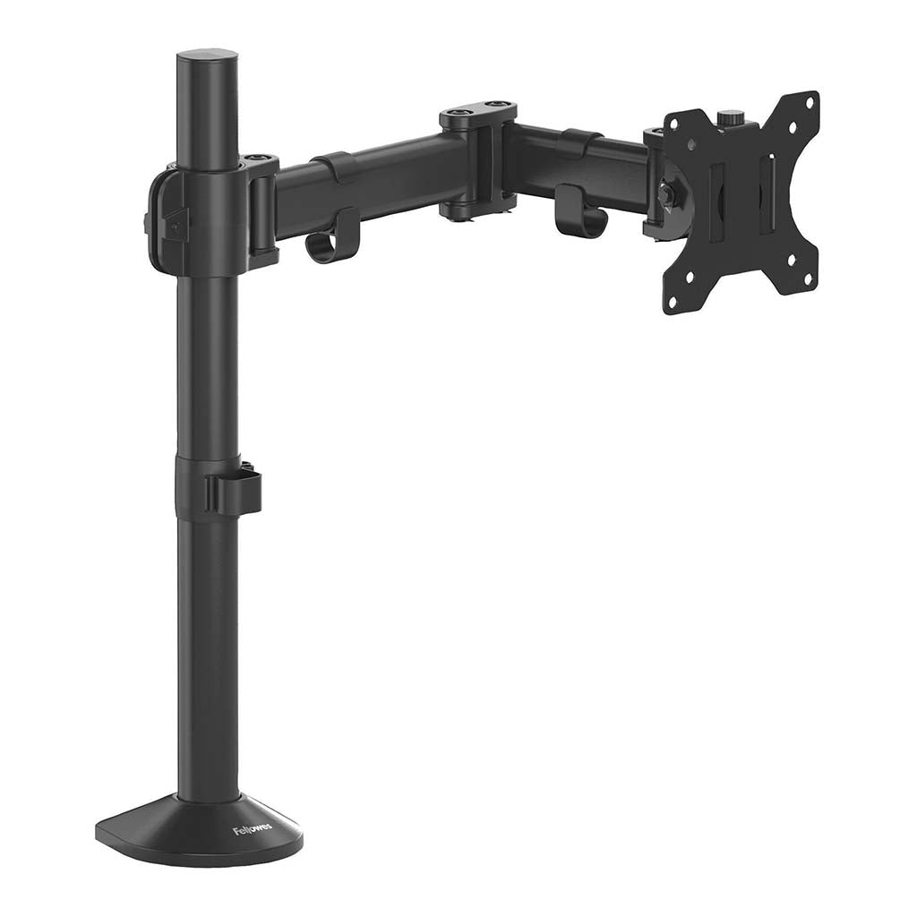 Fellowes Reflex Desk Mount for Single Monitor VESA 75x75 & 100x100