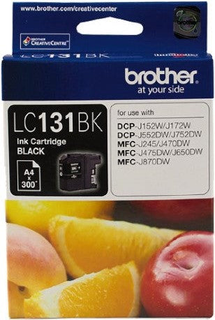LC131BK Brother Black Ink Cartridge