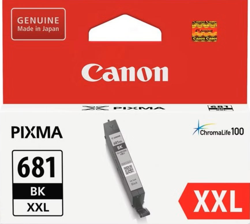 CLI-681XXLBK Canon Extra High Yield Black Ink