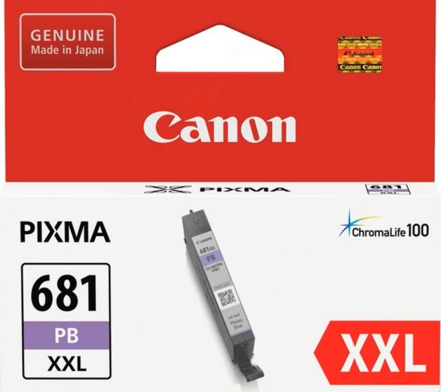 CLI-681XXLPB Canon Extra High Yield Photo Blue Ink
