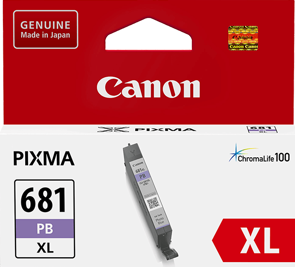 CLI-681XXLPB Canon Extra High Yield Photo Blue Ink