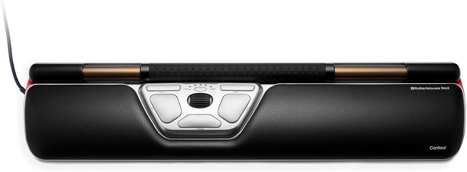 Contour Roller Mouse Red