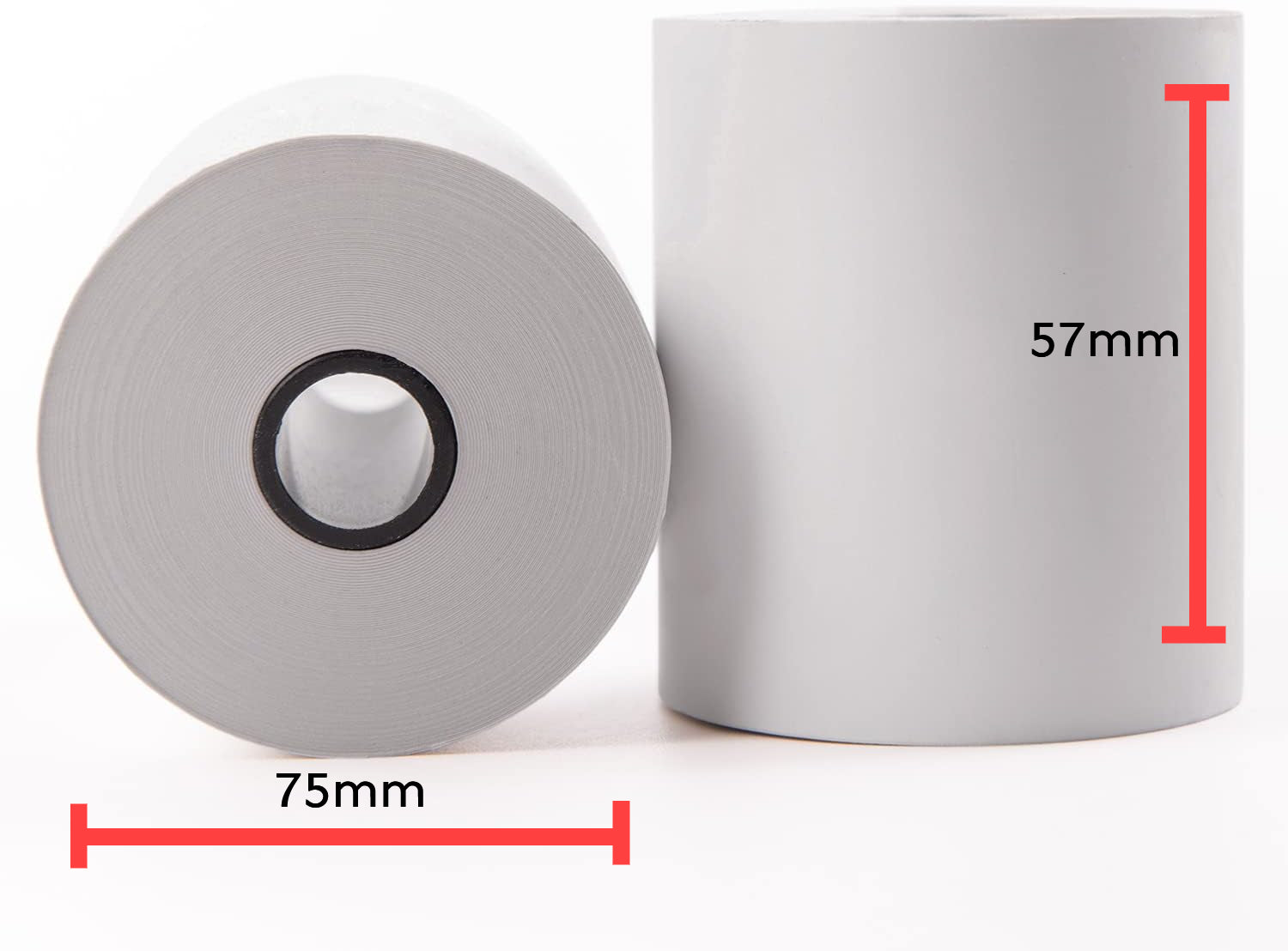Eftpos Roll Thermal 57 x 75mm (10 pack)