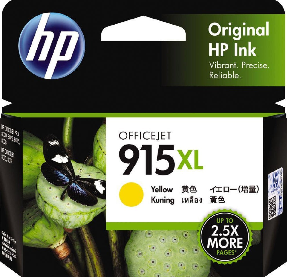 915XL HP Yellow Hi Capacity Ink Cartridge