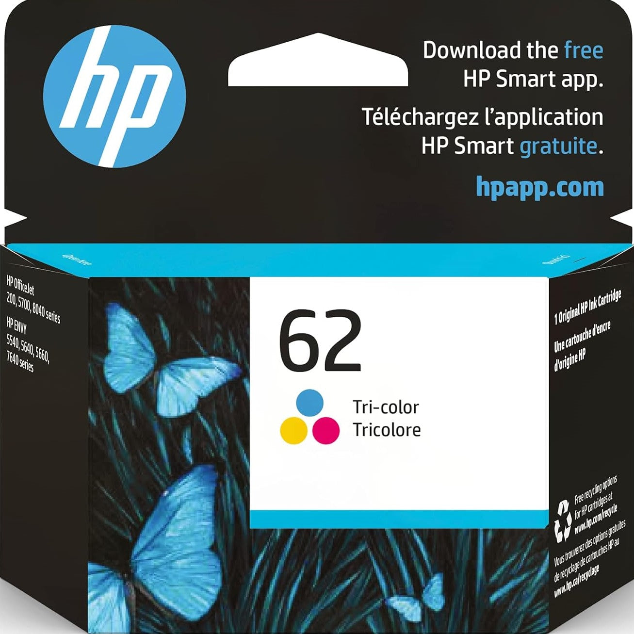 62 HP Colour Cartridge