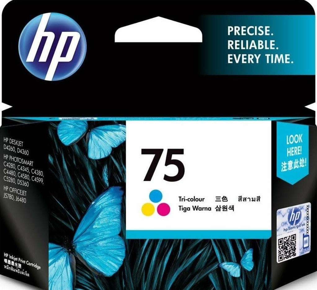 75 HP Tricolour Ink Cartridge