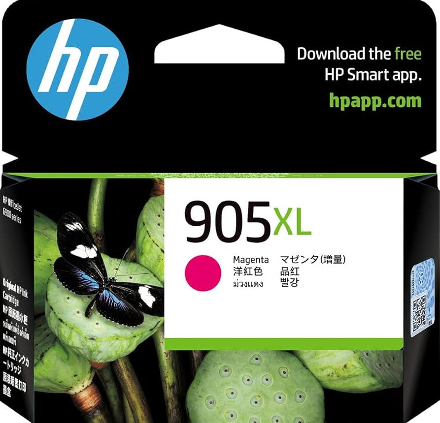 Genuine 905XL HP Magenta Hi Capacity Ink Cartridge